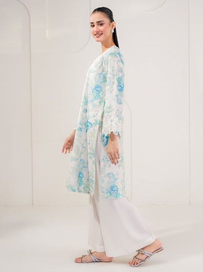 Lawn Shirt-Embroidered (Pret)