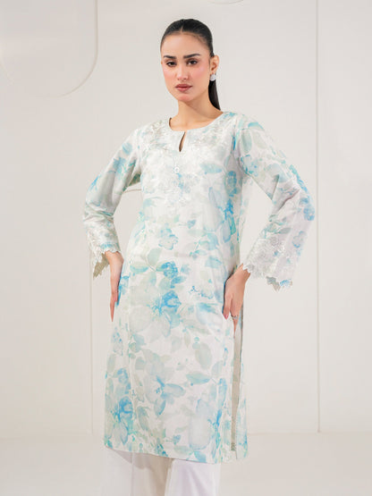 Lawn Shirt-Embroidered (Pret)
