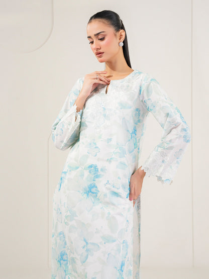 Lawn Shirt-Embroidered (Pret)