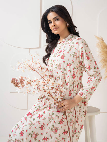 Lawn Shirt-Printed (Pret)
