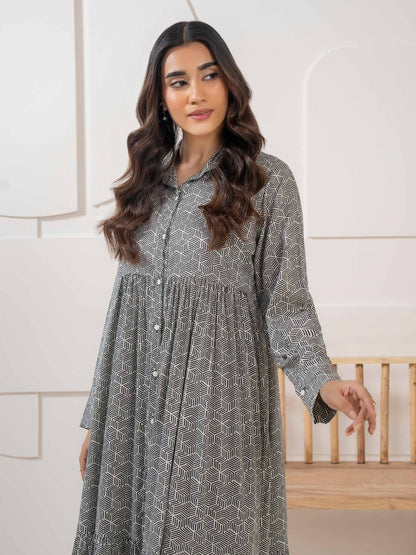 Printed Viscose Dress