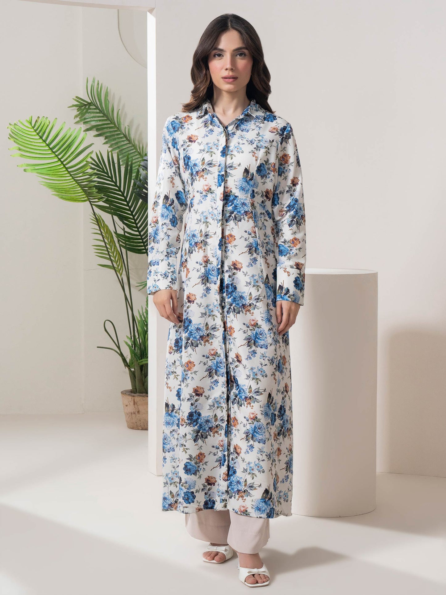 Lawn Dress-Printed (Pret)