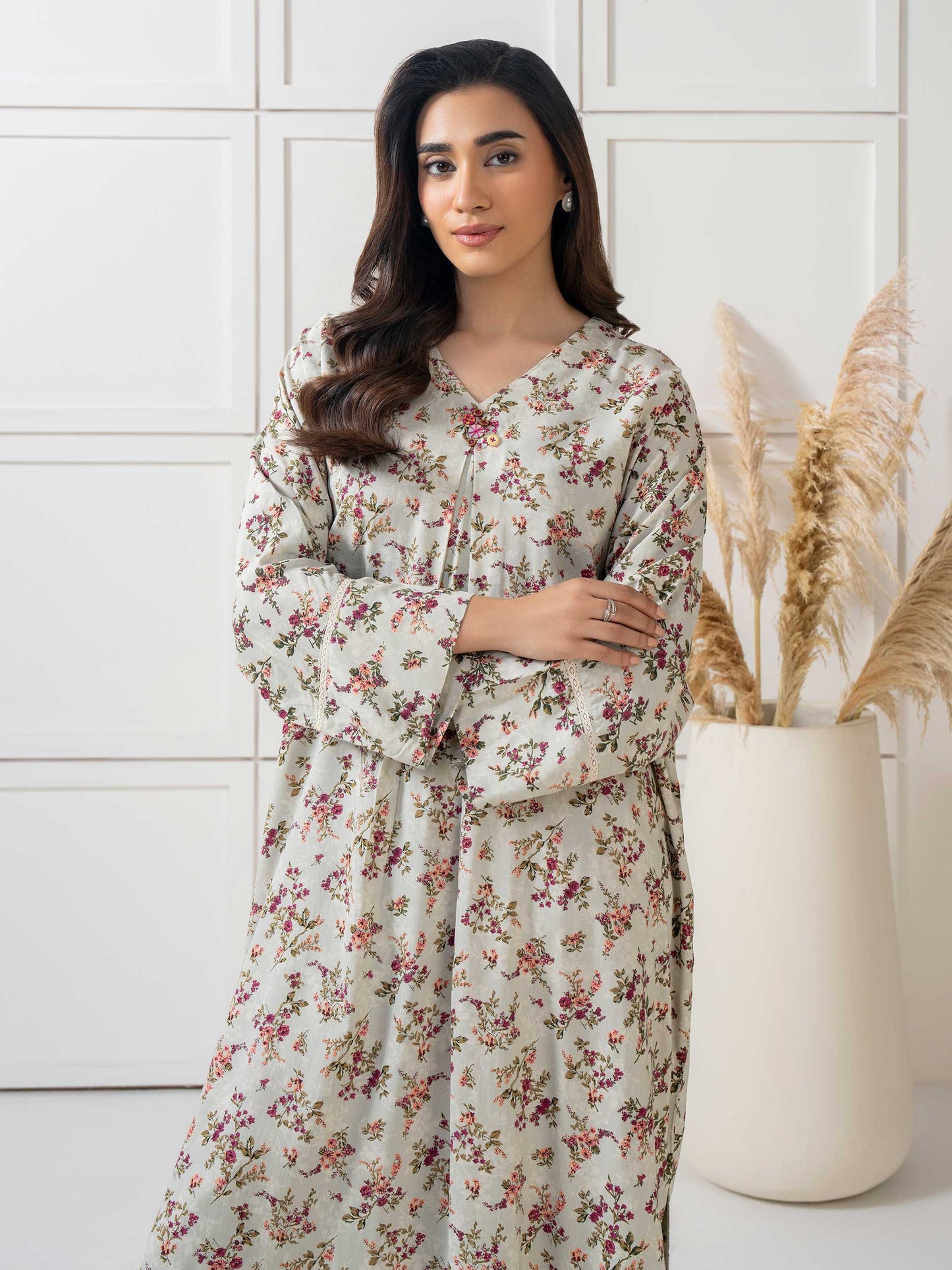 2 Piece Viscose Suit Printed (Pret)