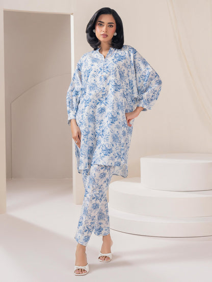 Lawn Co-ord Set-Printed (Pret)