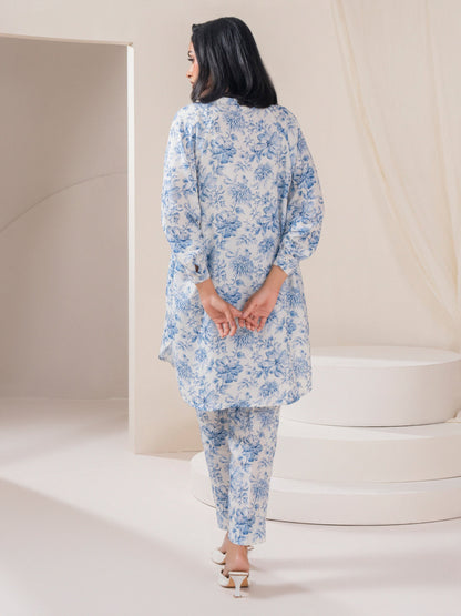 Lawn Co-ord Set-Printed (Pret)