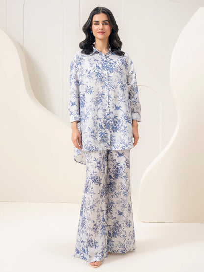 Lawn Co-ord Set-Printed (Pret)