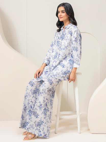 Lawn Co-ord Set-Printed (Pret)