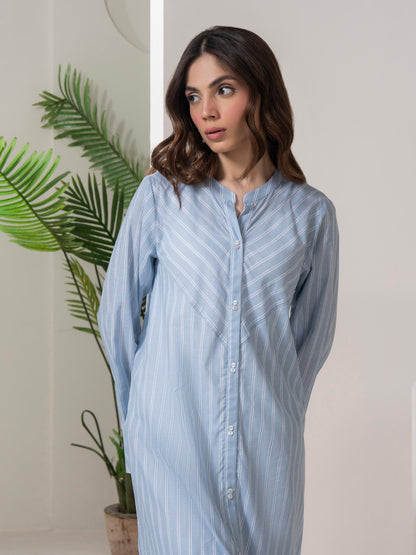 Yarn Dyed Printed Shirt (Pret)