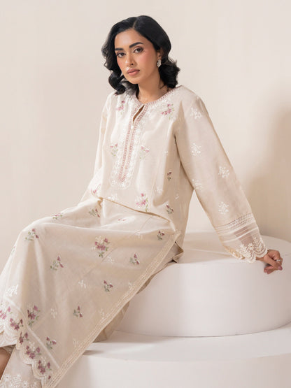 2 Piece Lawn Suit-Embroidered (Pret)