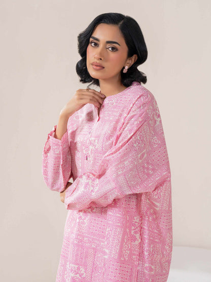 Lawn Co-ord Set-Printed (Pret)