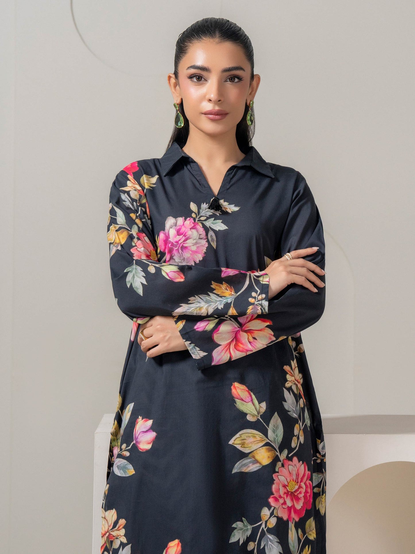 2 Piece Lawn Suit-Printed (Pret)