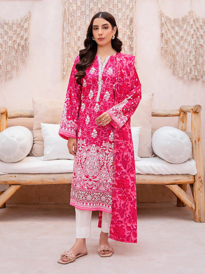 2 Piece Lawn Suit-Paste Print (Unstitched)