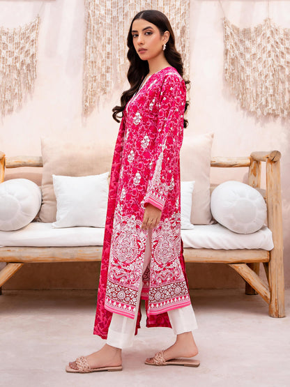 2 Piece Lawn Suit-Paste Print (Unstitched)