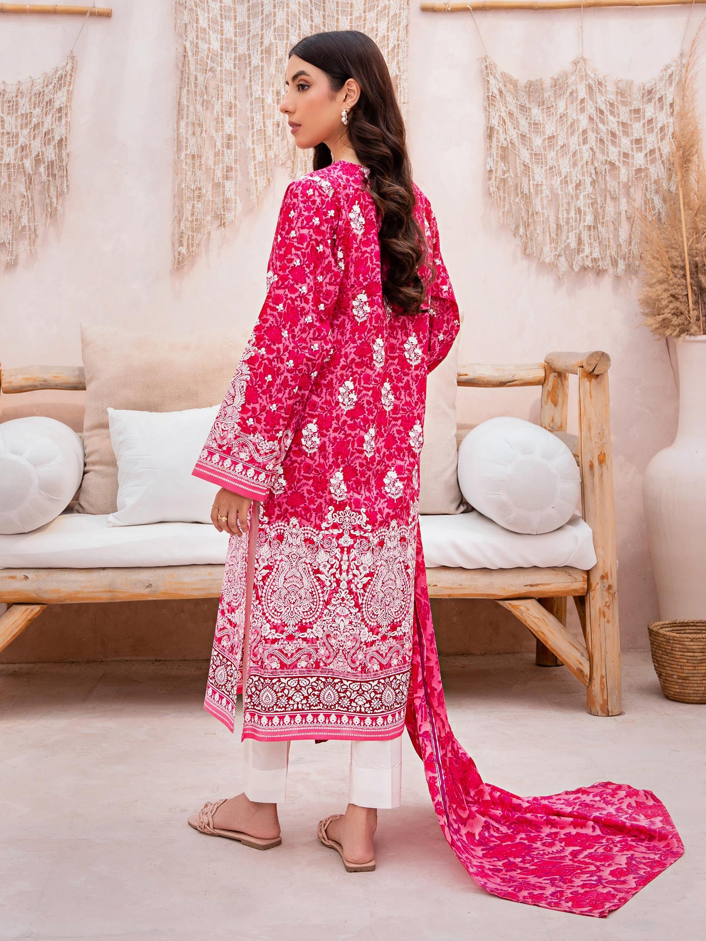 2 Piece Lawn Suit-Paste Print (Unstitched)
