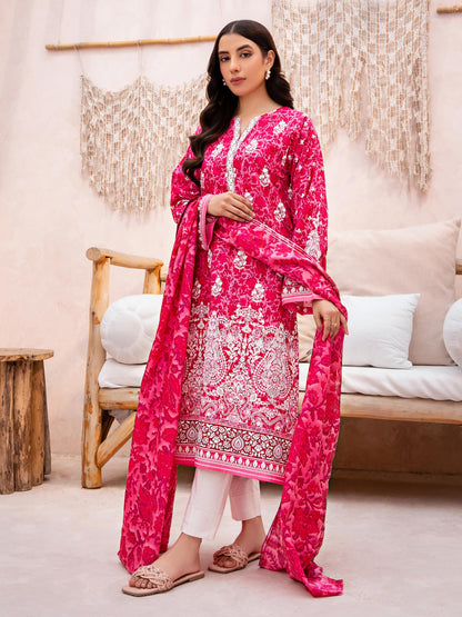 2 Piece Lawn Suit-Paste Print (Unstitched)