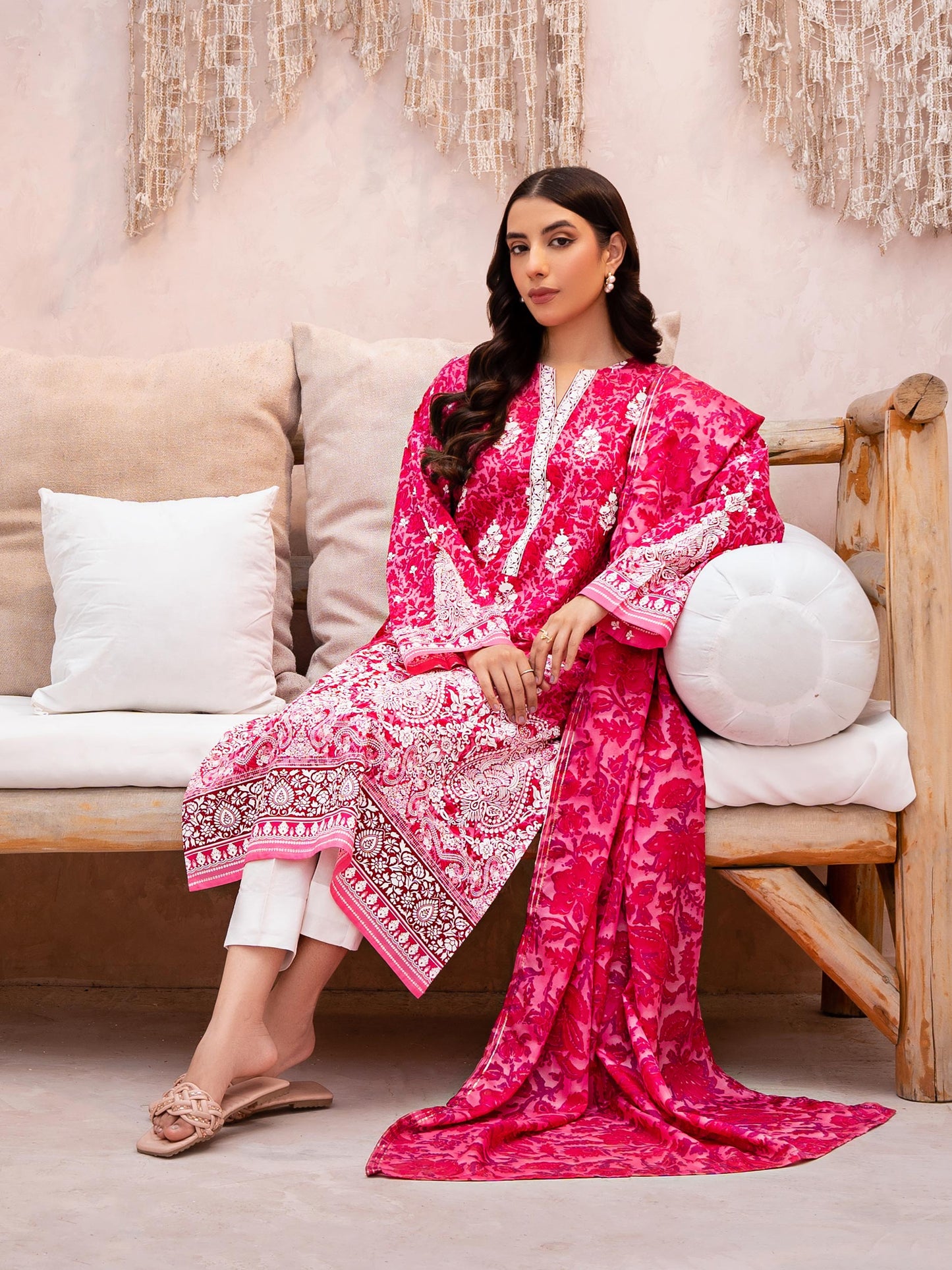 2 Piece Lawn Suit-Paste Print (Unstitched)