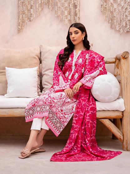 2 Piece Lawn Suit-Paste Print (Unstitched)