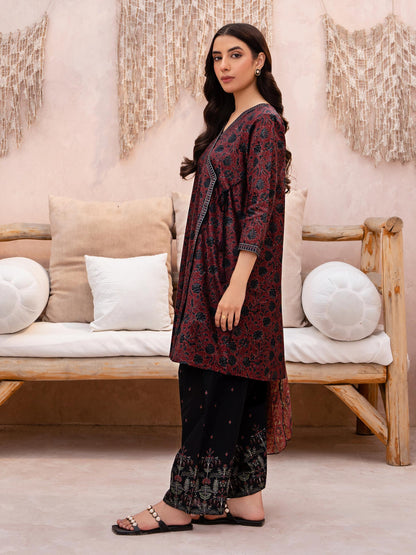3 Piece Lawn Suit-Printed (Unstitched)