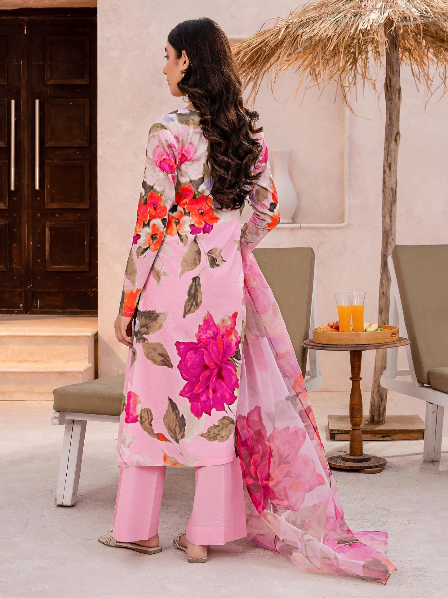 3 Piece Lawn Suit-Printed (Unstitched)