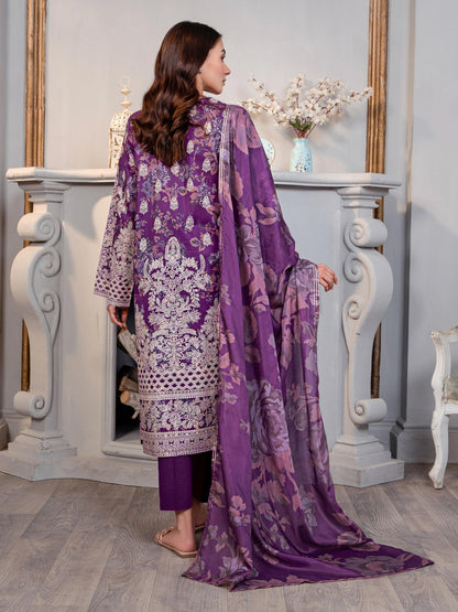 3 Piece Lawn Suit-Printed (Unstitched)