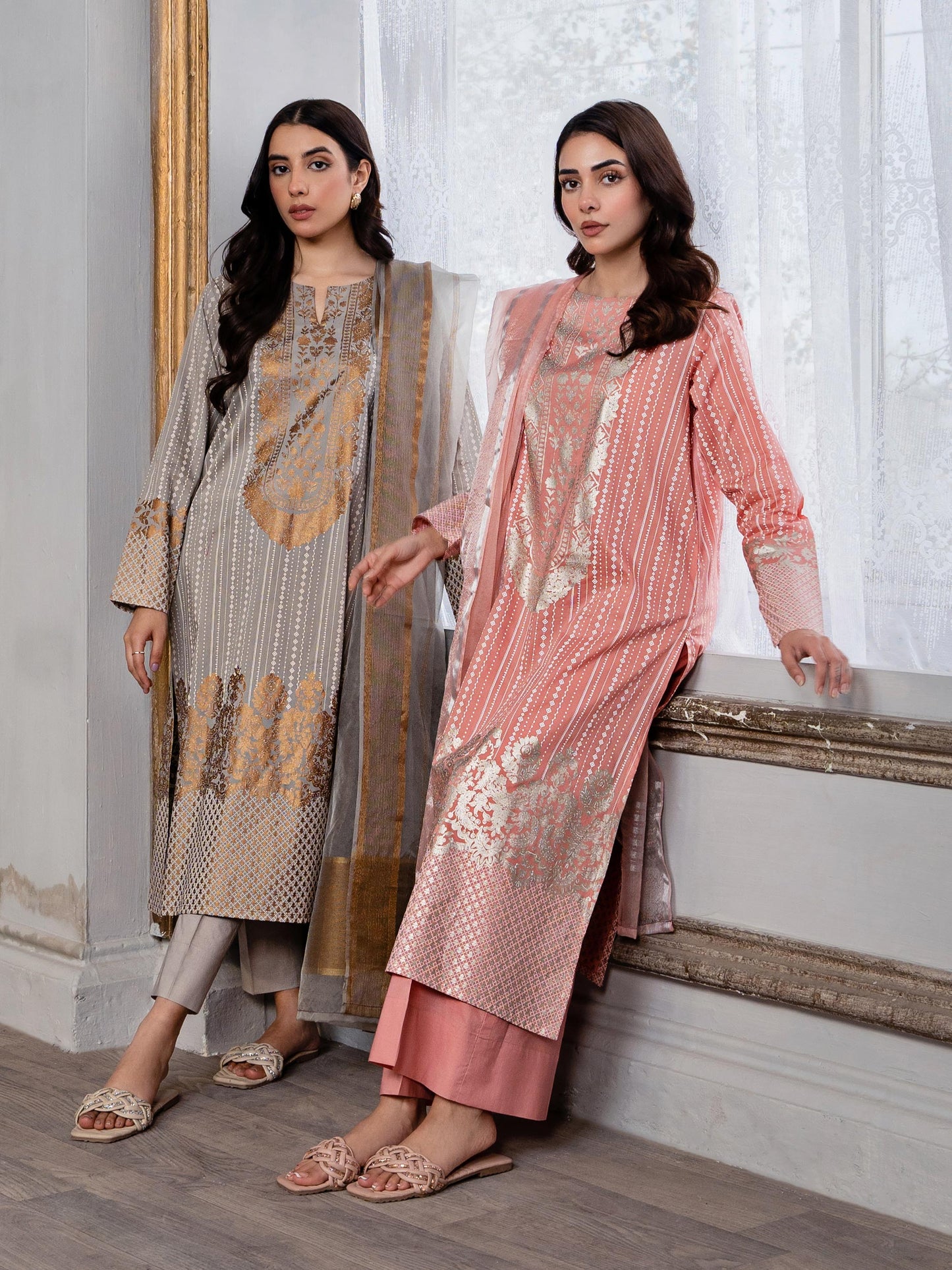 3 Piece Lawn Suit-Paste Print (Unstitched)