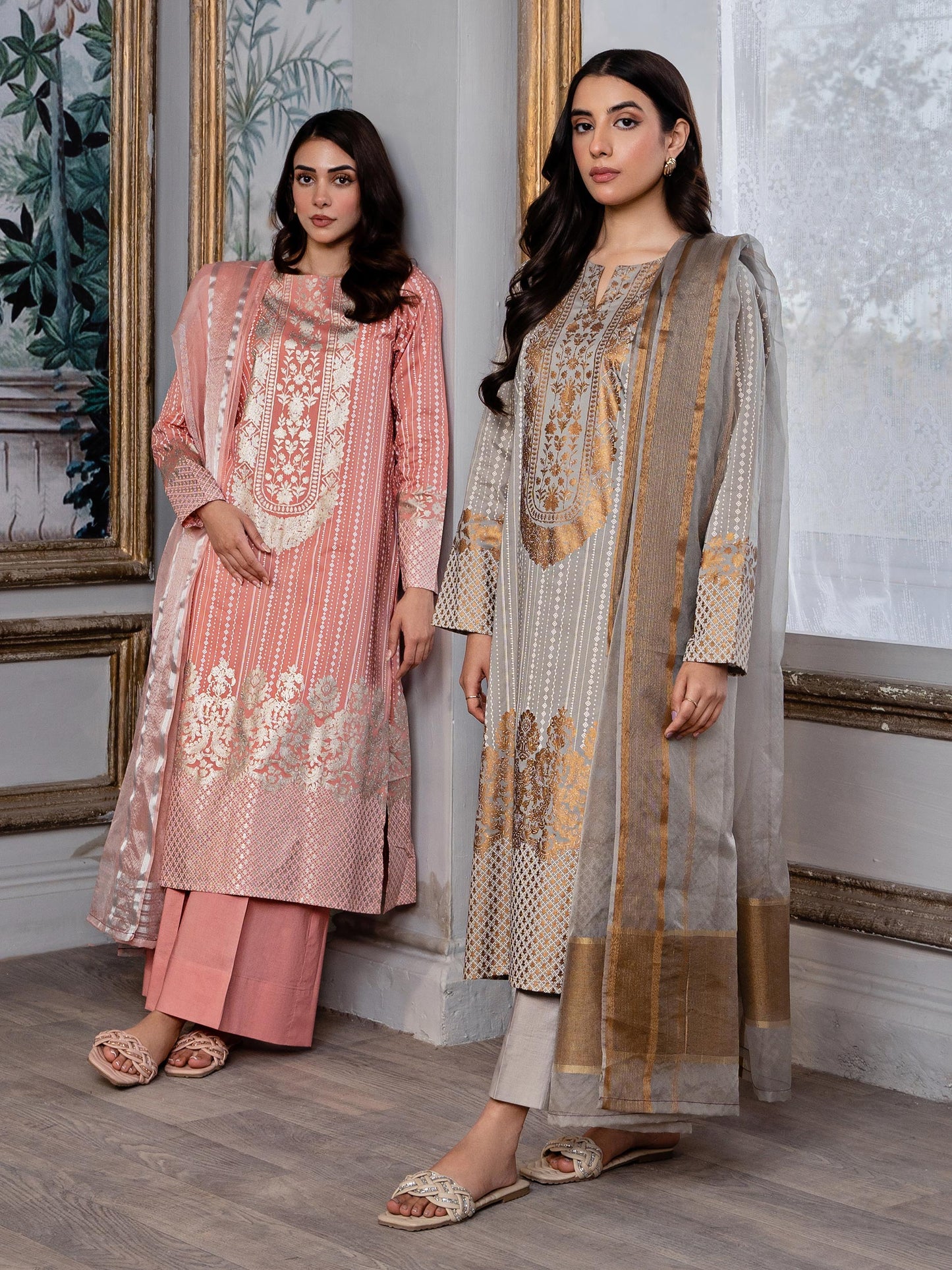 3 Piece Lawn Suit-Paste Print (Unstitched)