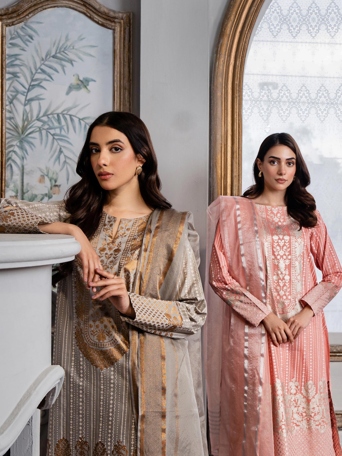 3 Piece Lawn Suit-Paste Print (Unstitched)