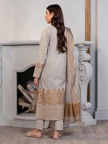 3 Piece Lawn Suit-Paste Print (Unstitched)