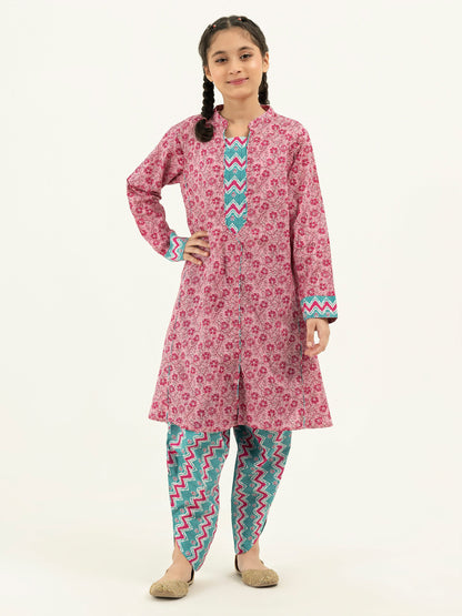 2 Piece Lawn Suit-Printed (Pret)