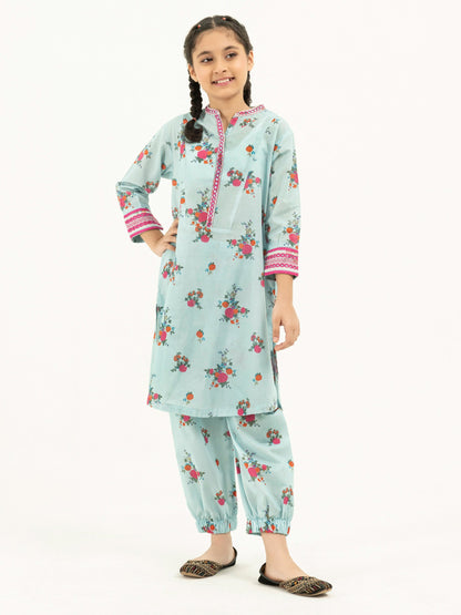 2 Piece Lawn Suit-Printed (Pret)
