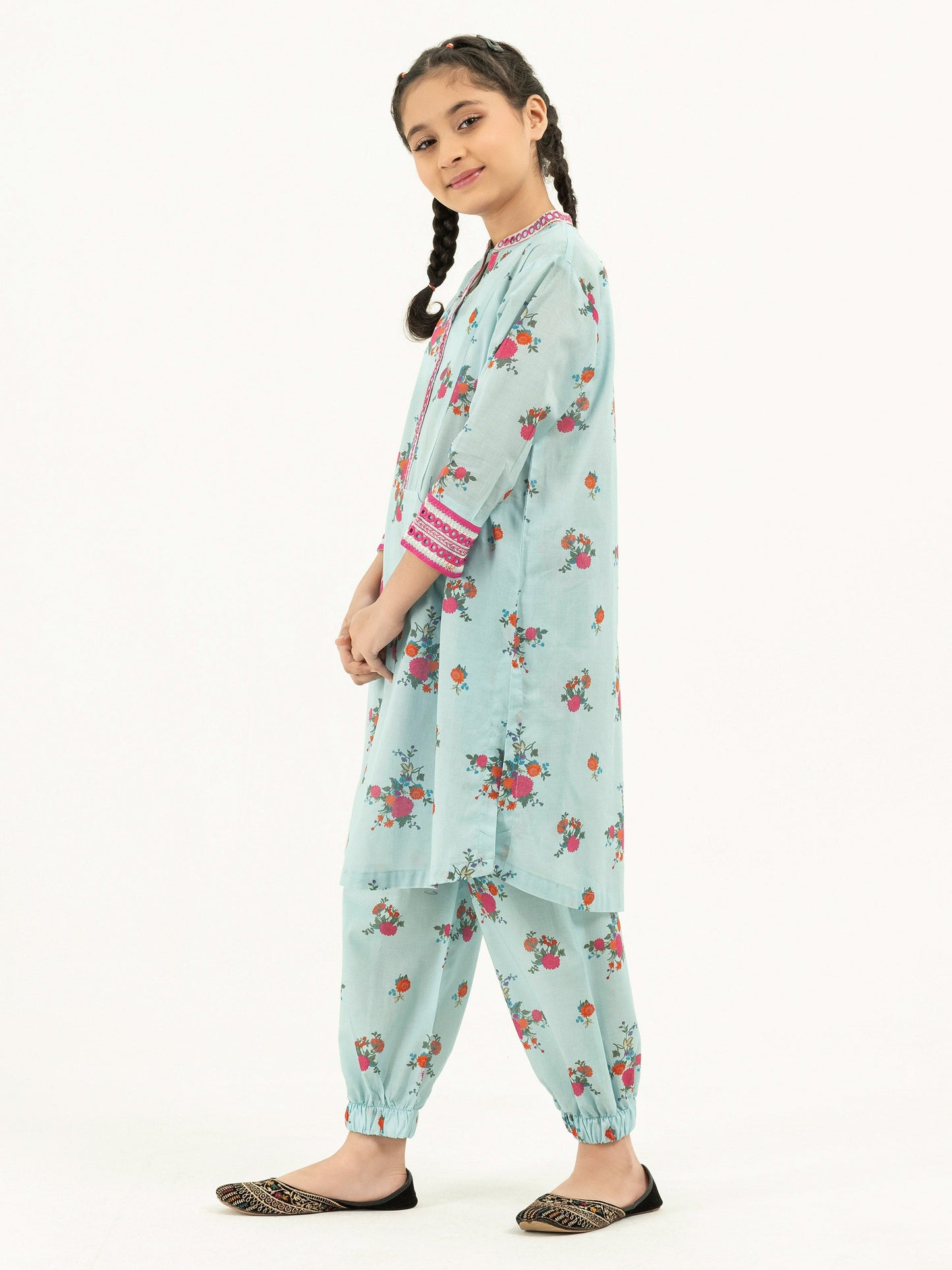 2 Piece Lawn Suit-Printed (Pret)