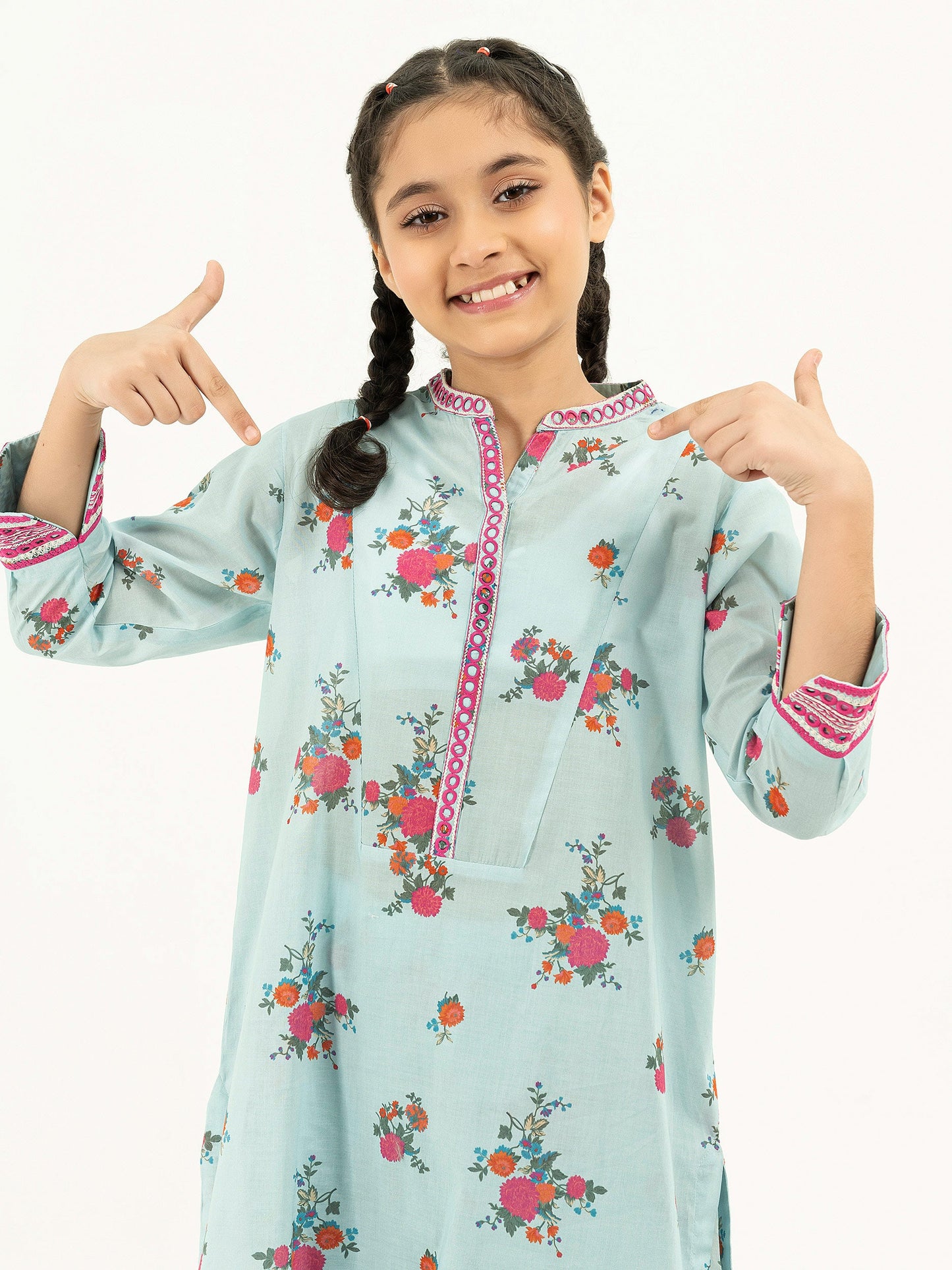 2 Piece Lawn Suit-Printed (Pret)