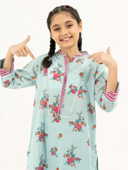 2 Piece Lawn Suit-Printed (Pret)