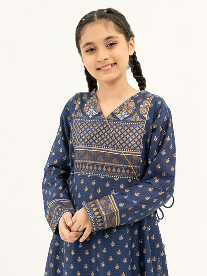 2 Piece Lawn Suit-Pasted (Pret)