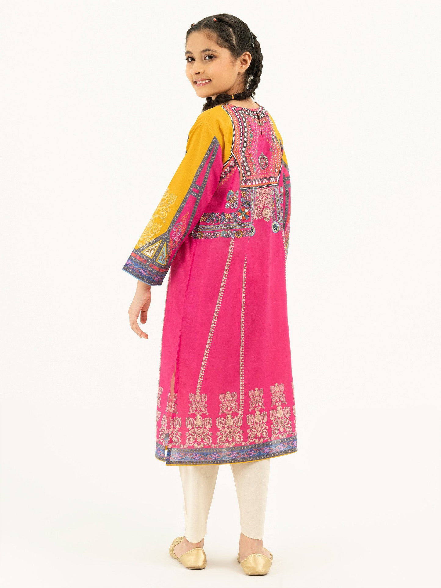 Lawn Shirt-Printed (Pret)