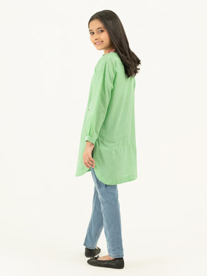Texture Lawn Shirt-Embroidered (Pret)