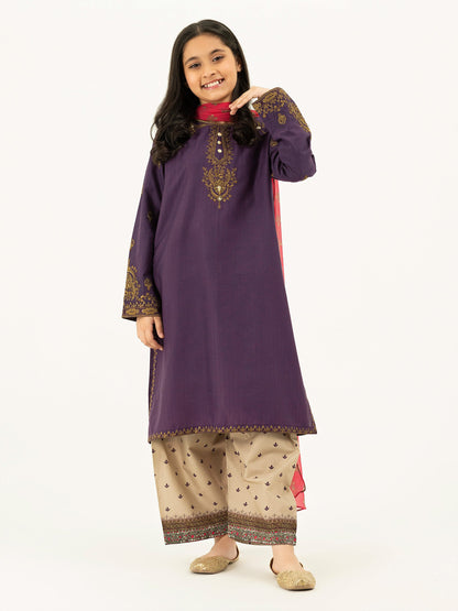 3 Piece Lawn Suit-Embellished (Pret)