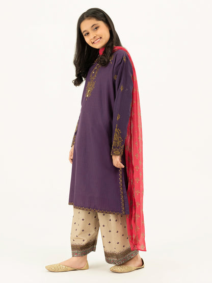 3 Piece Lawn Suit-Embellished (Pret)