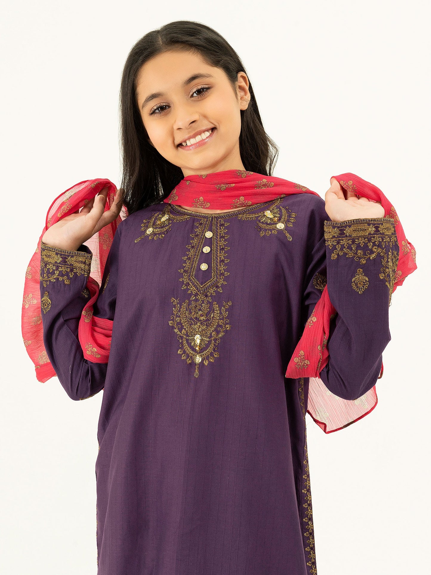 3 Piece Lawn Suit-Embellished (Pret)