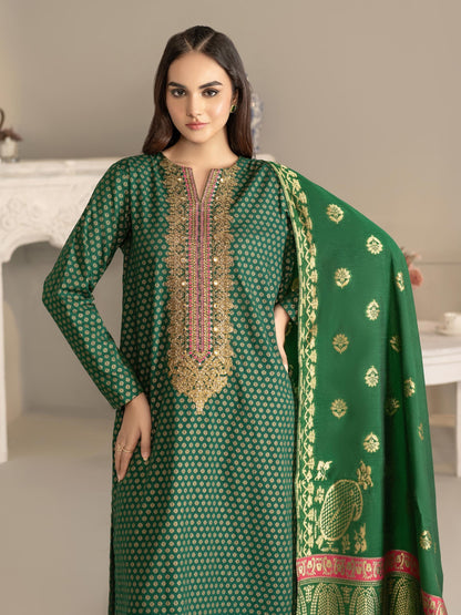 3 Piece Khaddar Suit-Embroidered(Unstitched)