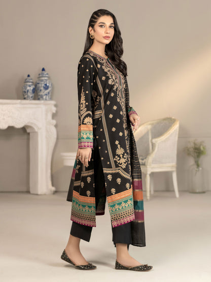 2 Piece Winter Cotton Suit-Embroidered(Unstitched)