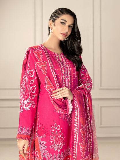 3 Piece Khaddar Suit-Embroidered(Unstitched)