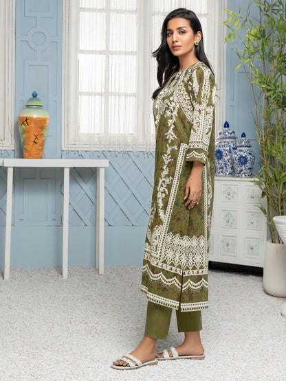 2 Piece Lawn Suit-Printed (Unstitched)