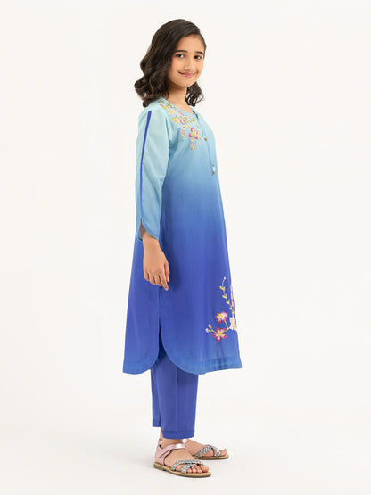 2 Piece Lawn Suit-Embroidered (Pret)
