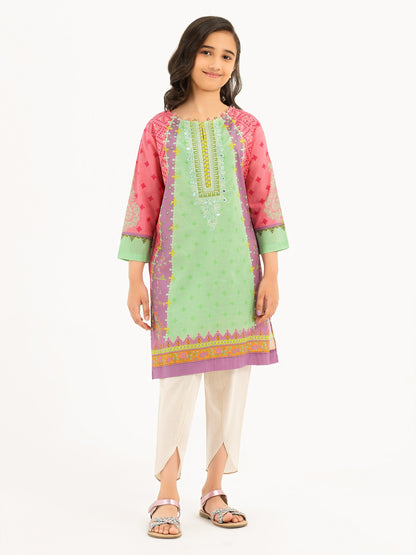 Raw Lawn Shirt-Embroidered (Pret)