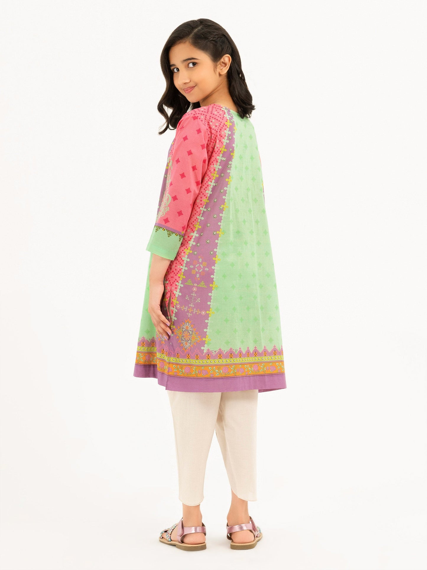 Raw Lawn Shirt-Embroidered (Pret)