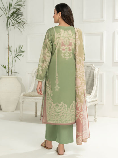 3 Piece Lawn Suit-Printed (Unstitched)