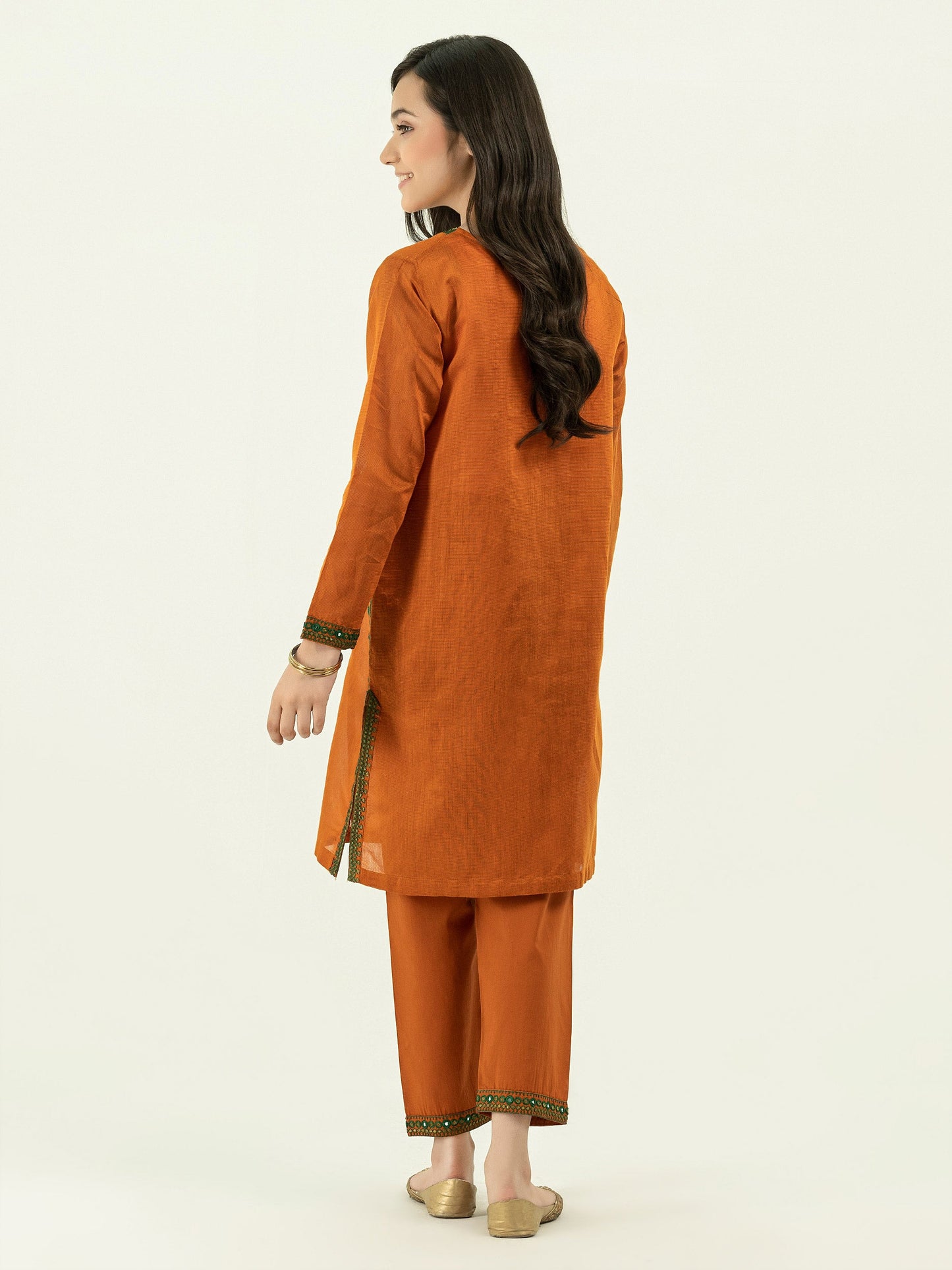 2 Piece Net Suit-Embellished (Pret)