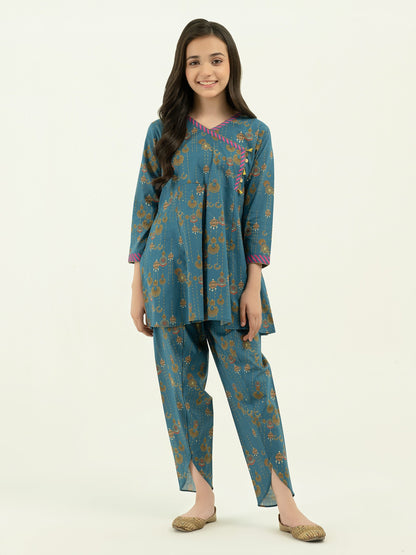 2 Piece Lawn Suit-Printed (Pret)