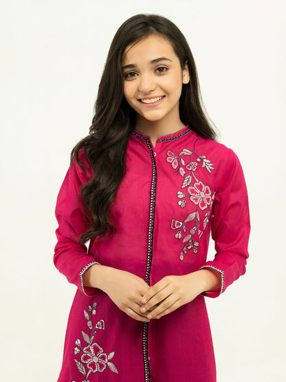 Lawn Shirt-Embroidered (Pret)